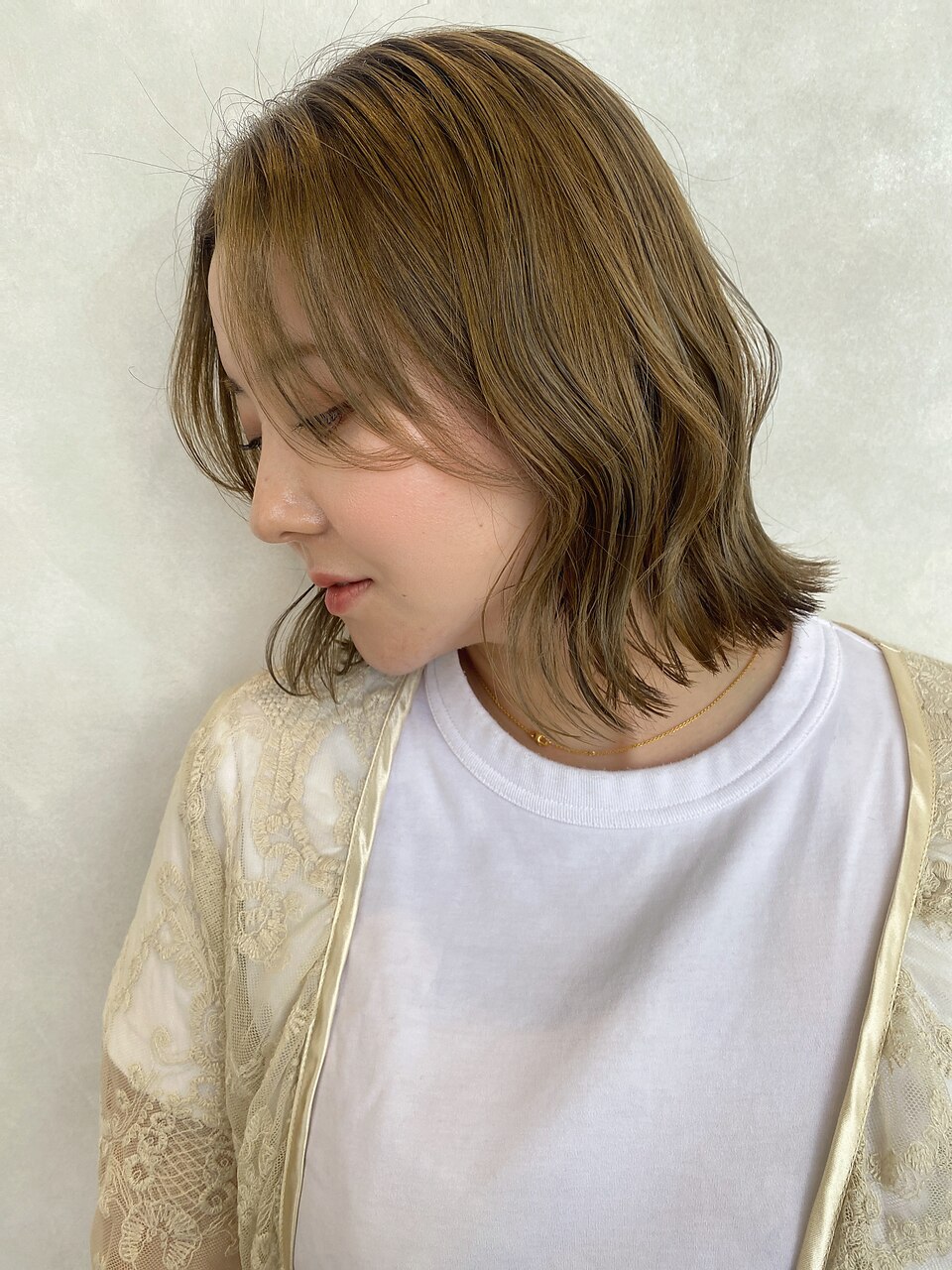 【pinue】シアーオリーブベージュ @UTAE