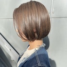 NUDEミニボブ前下がりボブ切りっぱなしボブ丸みボブ内巻きボブ