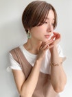 大人かわいいハンサムショート