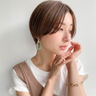 大人かわいいハンサムショート