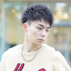 【スパイキーショートバング】