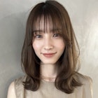 【PARK】モカベージュ×くびれミディアムレイヤー