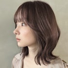 【PARK】くびれロブ×ラベンダーベージュ