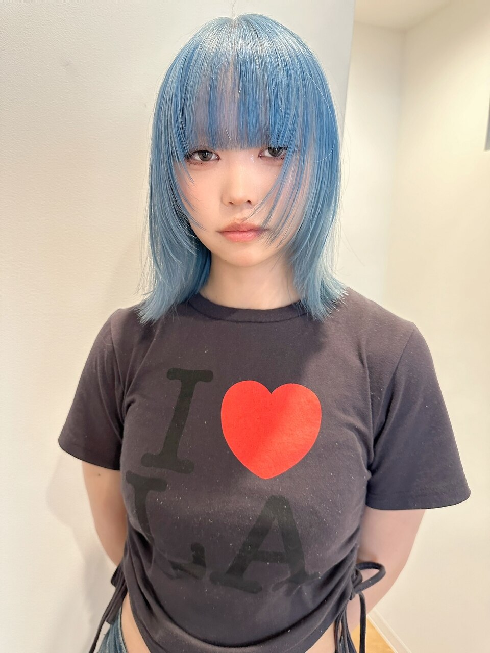 ペールブルー×フェイスレイヤー