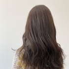 大人!レイヤーカットとオリーブブラウン