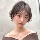韓国女優風ひし形フラットショートヘアー☆
