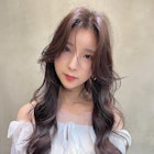 ショコラブラウン×韓国風ゆる巻スタイル