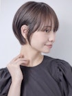  【瀧上丈司】20代 30代 40代 小顔ショートボブ 似合わせカット