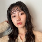 レイヤーカット/前髪/アッシュカラー/パーマ