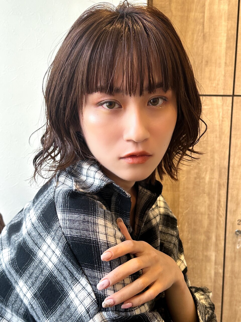 フレンチカジュアル×ココアブラウン