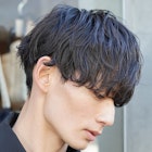 初めてのパーマでも◎ラフな質感が人気のシャドウパーマ