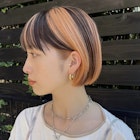 オレンジ【ブロックカラー】りんりん