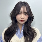 顔周りカットとエクステで作る憧れの艶髪ロングの韓国ヘア!