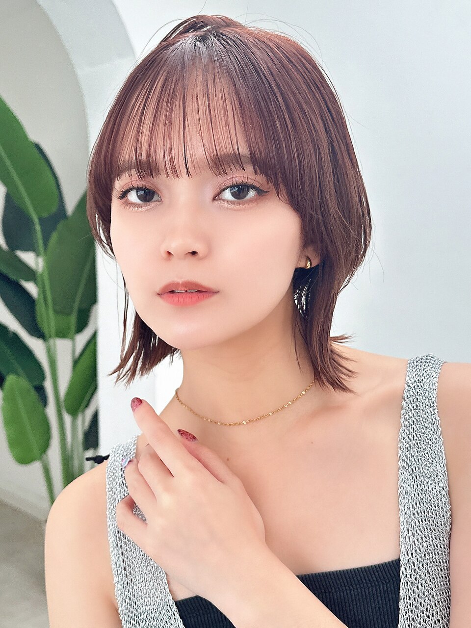 【La fith】切りっぱなしボブ×シースルーバング