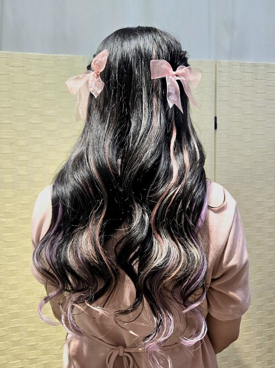 コンサートヘア☆ネジネジハーフツイン