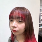 エンドカラー×顔まわりウルフ