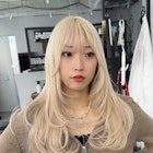 抜きっぱなしブリーチ×レイヤーカット