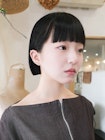 切りっぱなしボブ