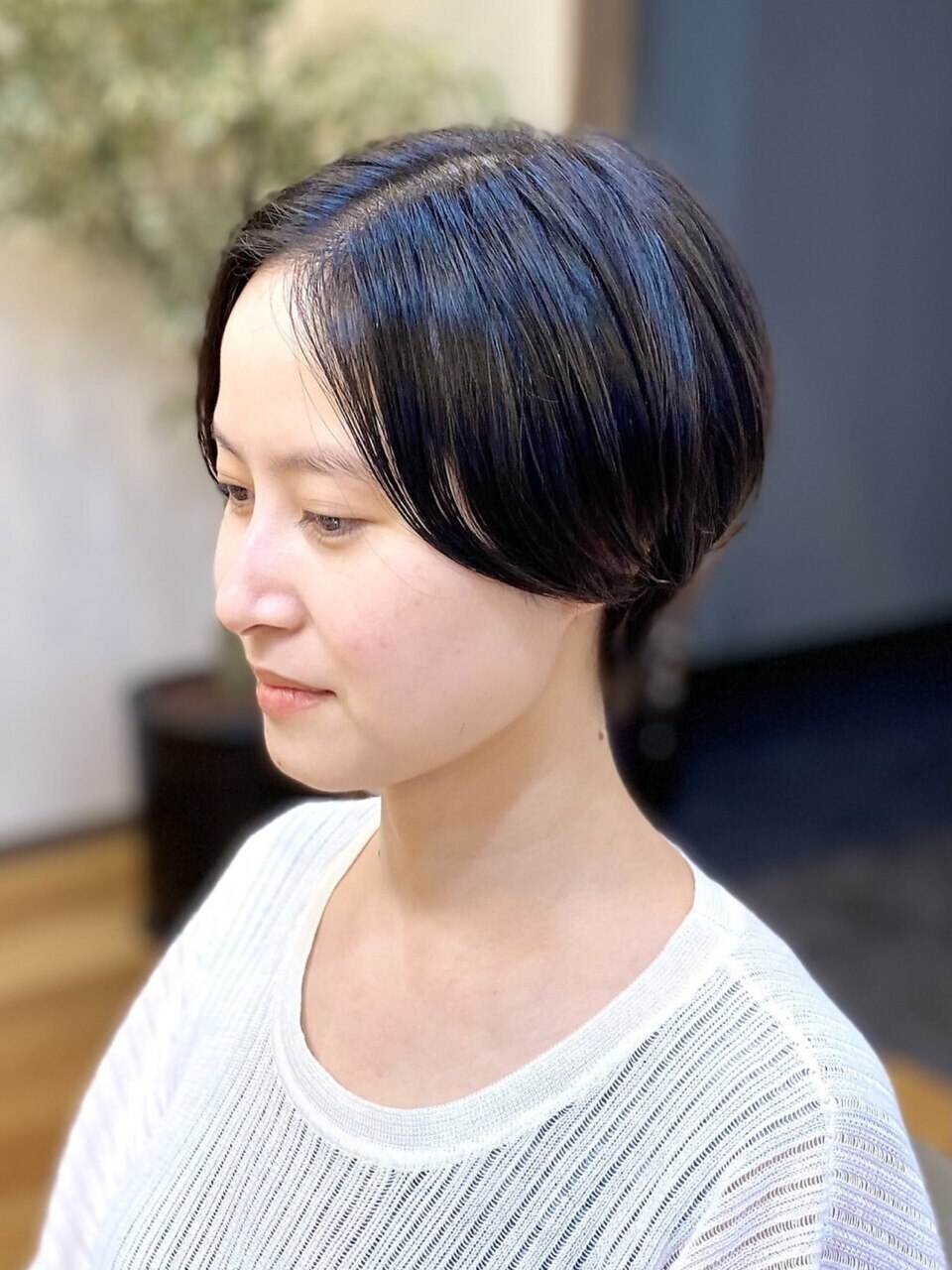 ひし形×ハンサムショート×黒髪　【Roto hair】