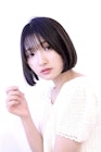 サラツヤ美髪ボブ(小顔ボブ)(髪質改善カラー)(暗髪カラー)