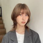 外国人のような透明感が人気のミルクティーベージュカラー