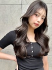 韓国ヘアとオリーブグレージュで叶えるトレンドヘア