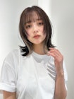 【Unami】フェイスレイヤー×インナーカラー　大楽