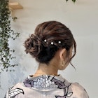 【zest中野/セイラ】浴衣着付けヘアセット