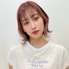 くびれボブパーマ 外ハネ シースルーバング フェイスレイヤーt86