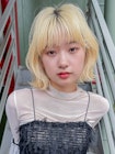 ことりベージュ×ぱっつん前髪でヘルシースタイル【新沼舘正敏】
