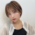 マッシュショート 似合わせカット 顔まわり t86