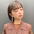 人気の顎ラインボブ♪