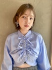 【Lilly】シースルーで抜け感オリーブベージュ20代30代