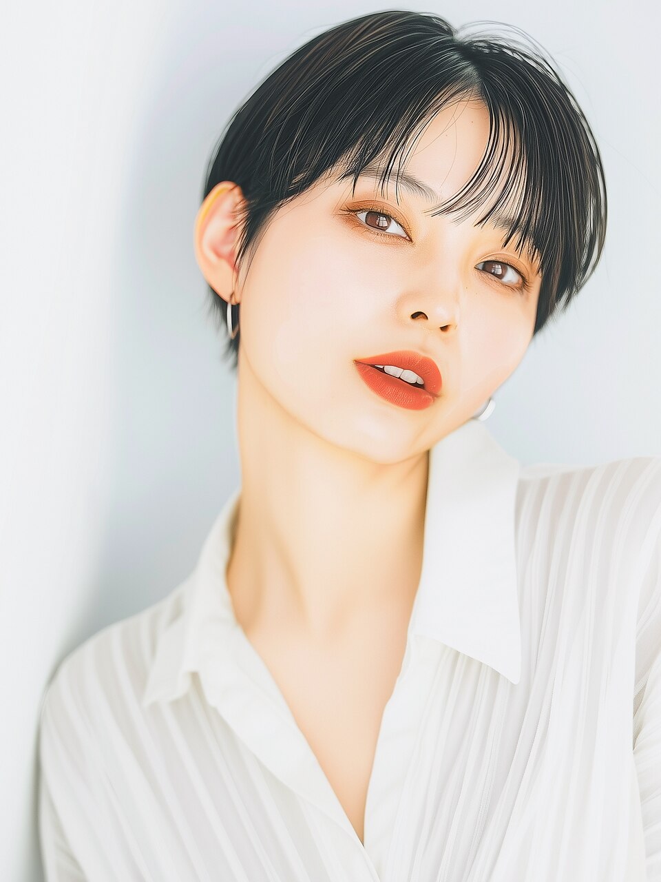 ダークグレーとハンサムショート◎20代30代40代◎