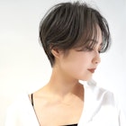 ハンサムショート×ニュアンスパーマ 博多美容室