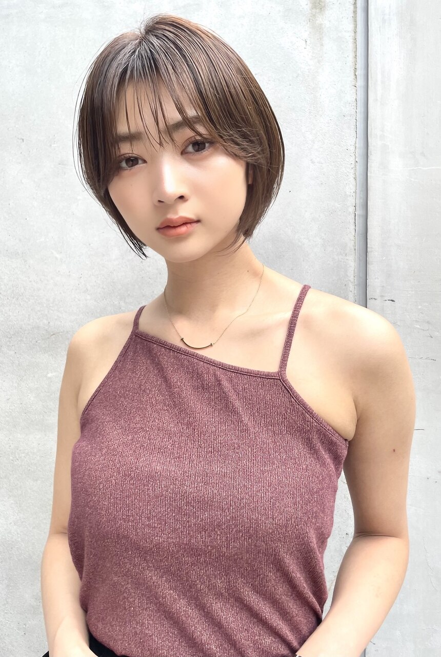 ヘルシーな大人ショートボブ