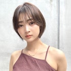 似合わせカット ヘルシーな大人ショートボブ