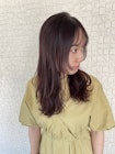透明感溢れるピンクベージュ
