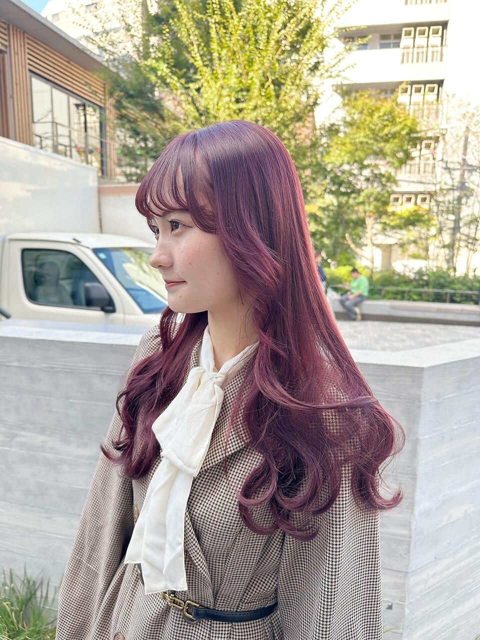 カシスピンクカラー