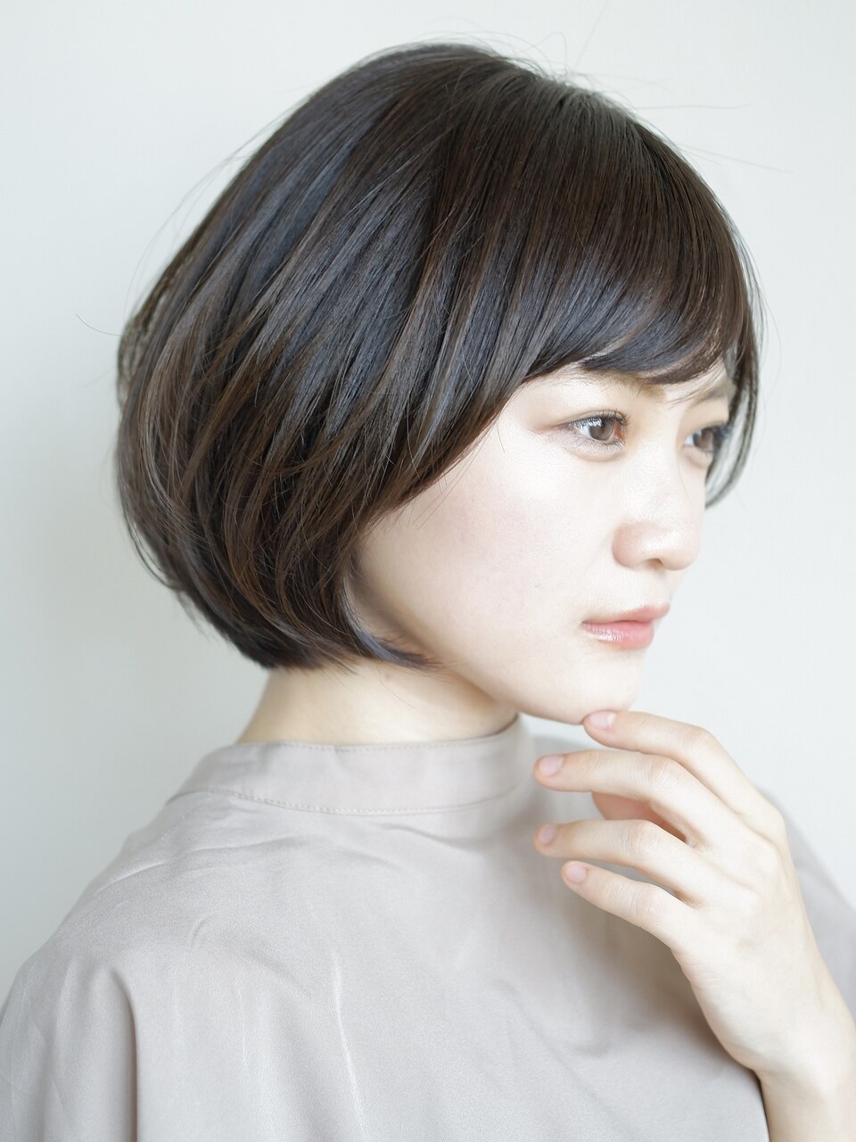 大人ショートボブ