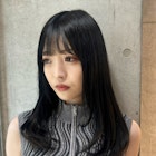 レイヤー ブルーブラック 韓国風