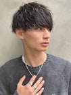 【aRietta大森】ソフトツイストパーマ×刈り上げマッシュ