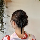 【zest中野/セイラ】ゆるふわシニヨンアレンジ