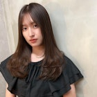 【qpula 城慎太郎】ロングレイヤーカット+アッシュブラウン