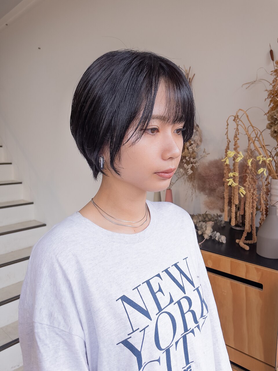 ブリーチ無しで作るダークグレー