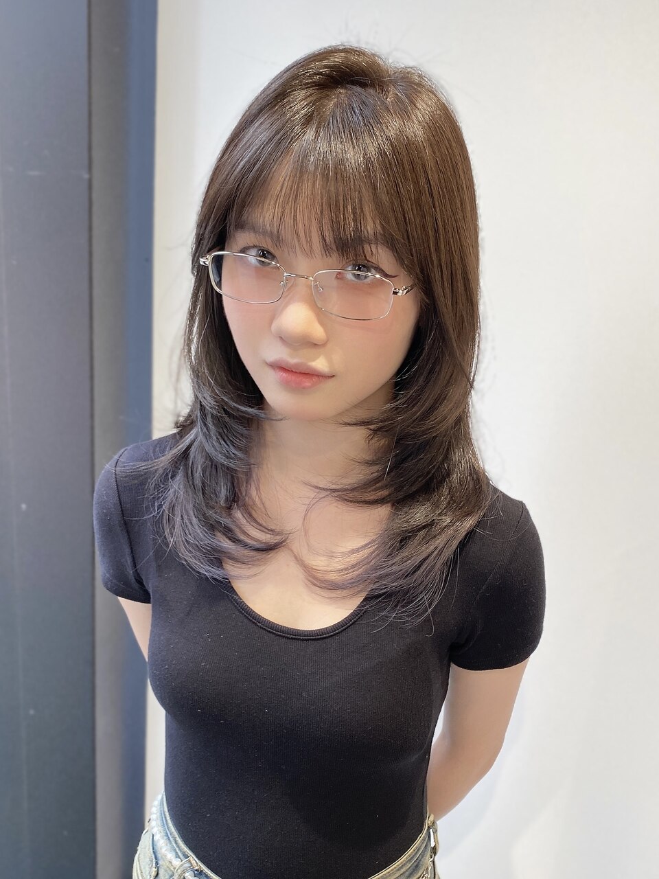 ハイレイヤーカット×ワンホンレイヤー