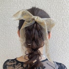 ポニーテールアレンジ