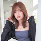 ANGELICA 外はねミディアム ヘーゼルベージュ