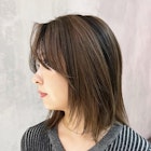 くびレイヤーグレージュカラーカーキベージュセミディ_ba494811