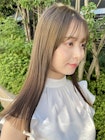 ナチュラル小顔前髪あり後れ毛サイドバング結べるボブくびれヘア